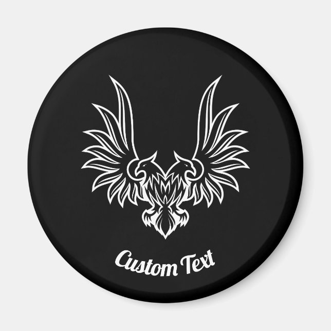 Íman Águia com duas Cabeças de Magneta (Frente)