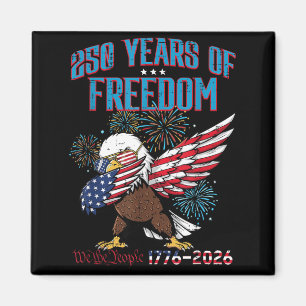 Íman Águia da Liberdade de 250 Anos Dab 250º Aniversári