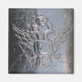 Íman Águia de Dupla Cabeça no Canhão