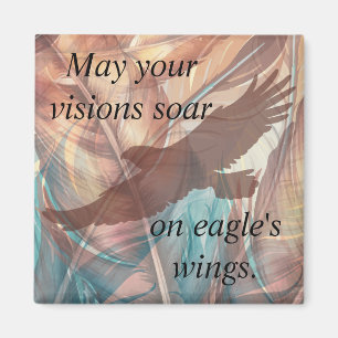 Íman Águia mole e pena