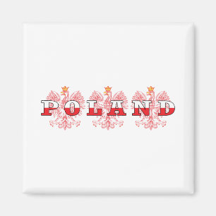 Íman Águia Vermelha Polônia