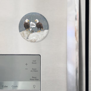 Íman Águias Engraçadas e Seagull Round