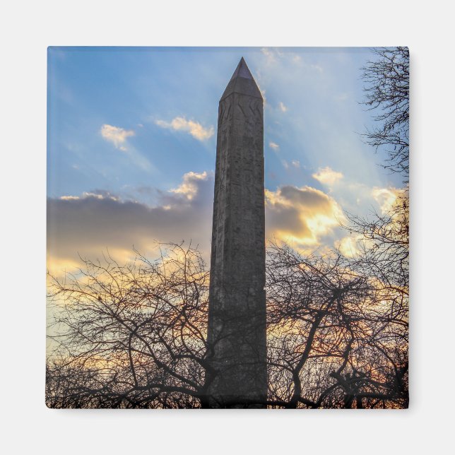 Íman Agulha de Cleopatra/Obelisk no Central Park (Frente)