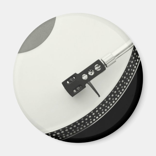 Íman Agulha de Leitor de Gravação Turnável de Vinilo (Frente)
