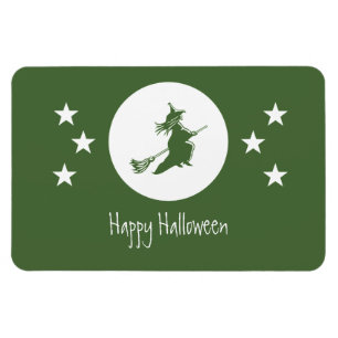 Íman Agulhação do Halloween Flexi Magnet, Verde