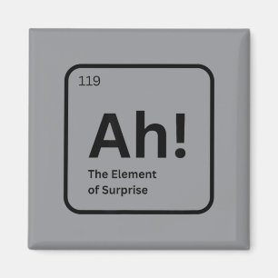 Íman Ah O Elemento Surpresa Química Divertida Ciência