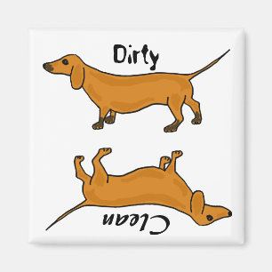 Íman AHL- ímã sujo do dachshund das patas