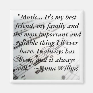 Íman ahsheetmusic, "Música.. É o meu melhor amigo, meu.