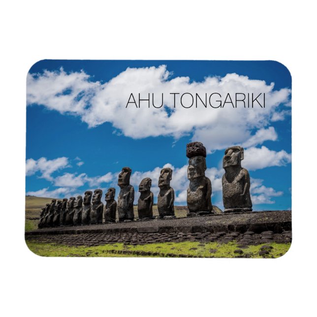 Íman Ahu Tongariki, Rapa Nui, Ilha da Páscoa (Horizontal)
