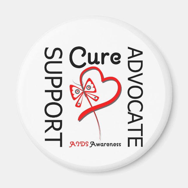 Íman AIDS Support Advocate Cure (Frente)