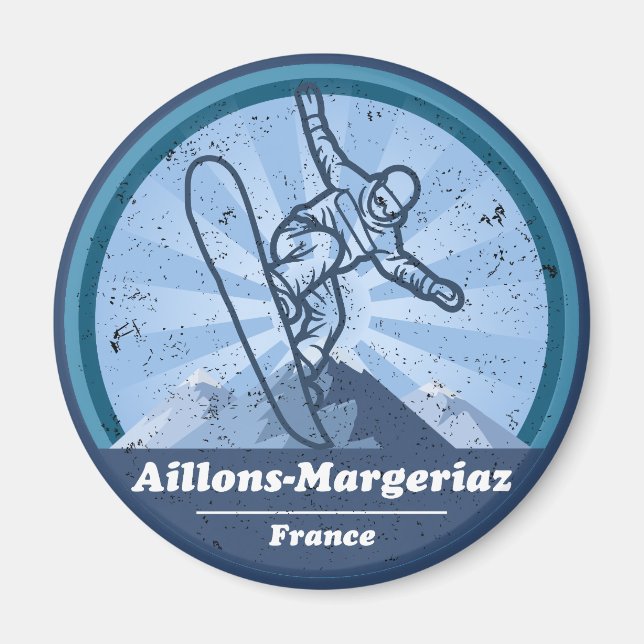 Íman Aillons-Margeriaz Snowboard (Frente)
