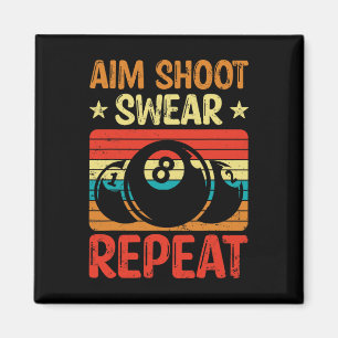 Íman Aim Disparo Repito Eu Piscina Billiard I Snooker I