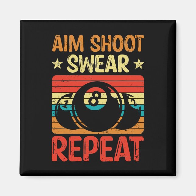Íman Aim Disparo Repito Eu Piscina Billiard I Snooker I (Frente)