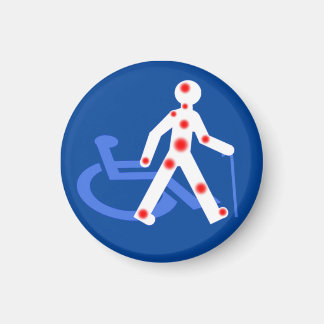 Íman Aimant Handicap invisível / Visível
