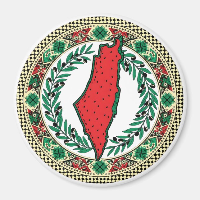 Íman Aimant Palestine (Frente)