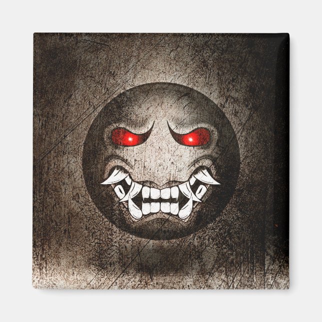 Íman Aimant Samouraïmoji Vintage (Frente)