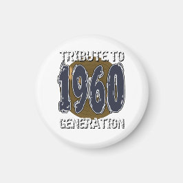 Íman Aimant Tribute ao aniversário de 1960