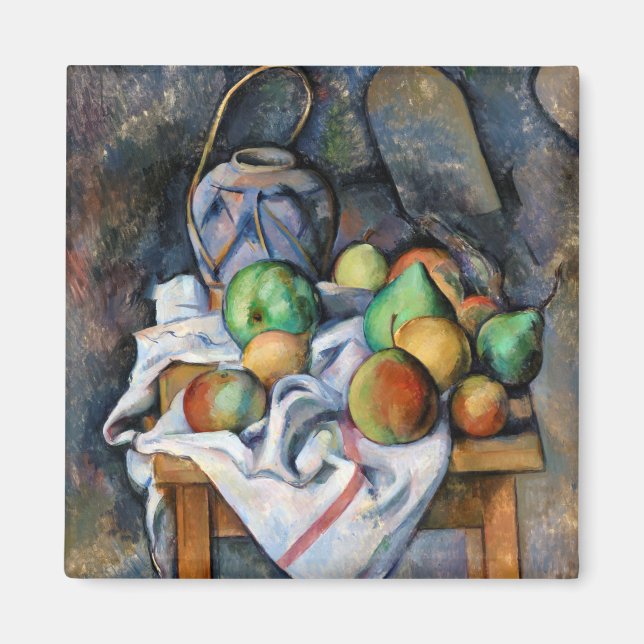 Íman Ainda com Frutas, Paul Cezanne (Frente)