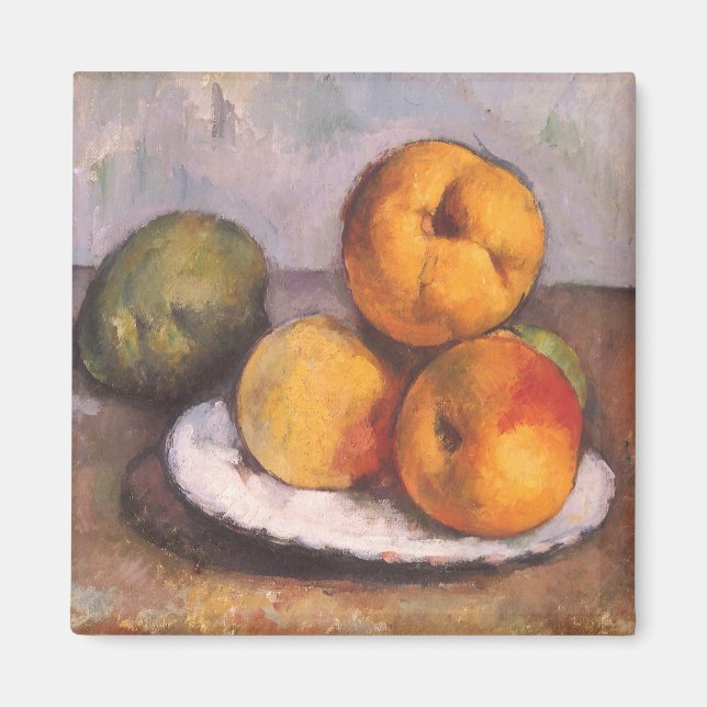 Íman "Ainda é a vida", "Maçãs", "Peras" de Paul Cezanne (Frente)