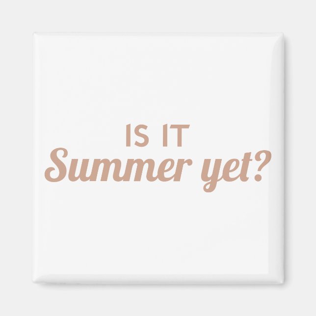 Íman Ainda É Verão? (Frente)