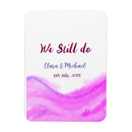 Íman Ainda fazemos brilho púrpura da cor da água rosa