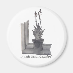 Íman Ainda imãs de geladeira do esboço do realista da