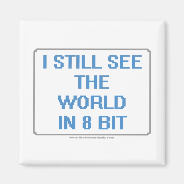 Íman Ainda vejo o mundo em 8 bits (Frente)