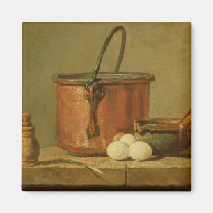 Íman Ainda vida de utensílios de cozinhar, caldeirão