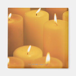 Íman Ainda vida de velas iluminadas