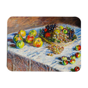 Íman Ainda vida - maçãs e uvas Claude Monet