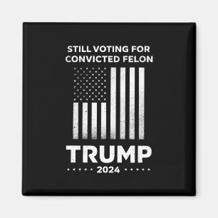 Íman Ainda votando no criminoso condenado Trump 2024 