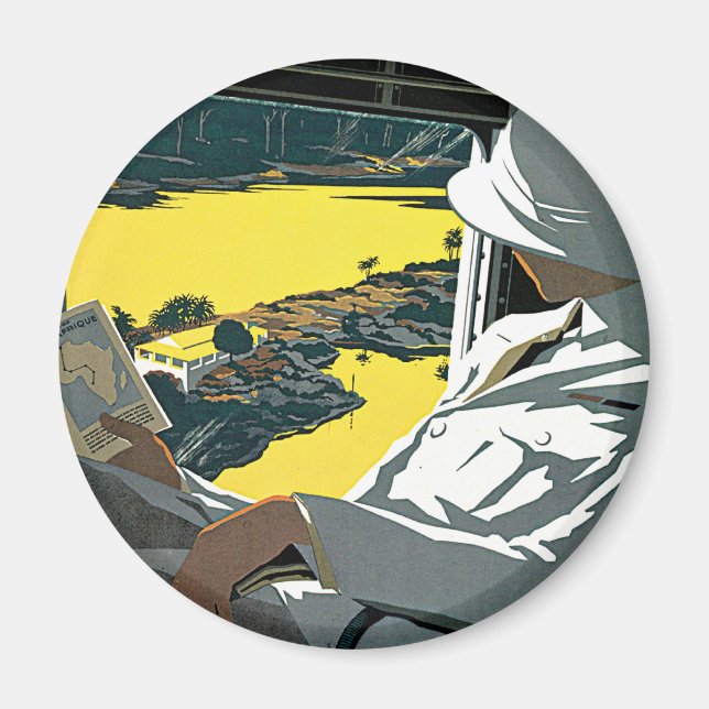 Íman Air Afrique: Visitez L'Afrique en Avion (Frente)