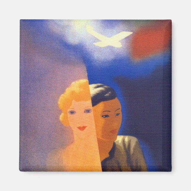 Íman Air Orient ~ Europe - Orient (Frente)