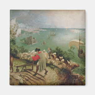 Íman Ajardine com a queda de Ícaro, c.1555