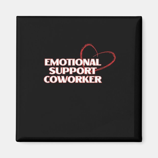 Íman Ajuda Emocional Clássica do Colega de Trabalho - B (Frente)