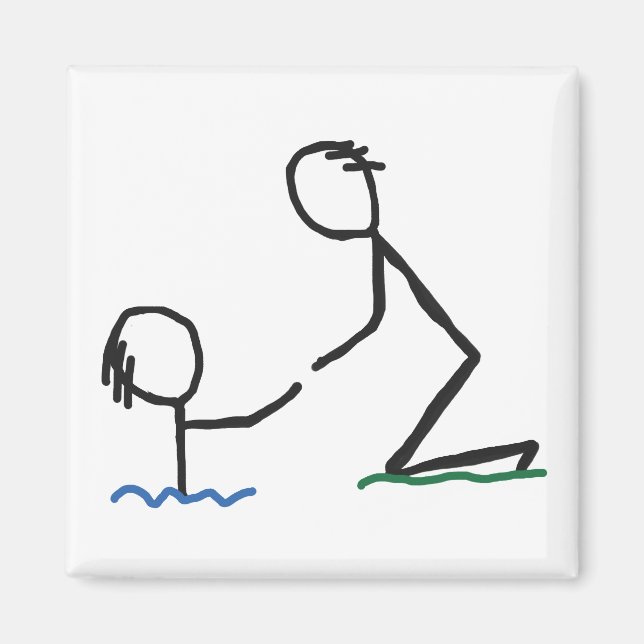 Íman Ajuda na Mão (Frente)