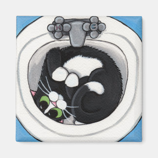 Íman Ajustado Apertado v.2 - Magneta de Gato Whimsical
