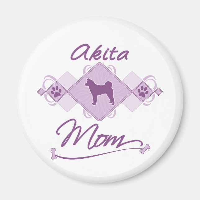 Íman Akita Mãe (Frente)