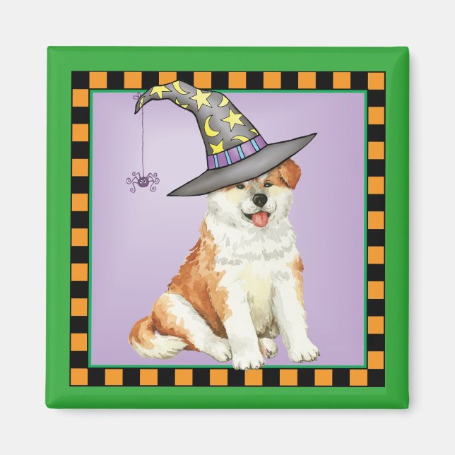 Íman Akita Witch (Frente)