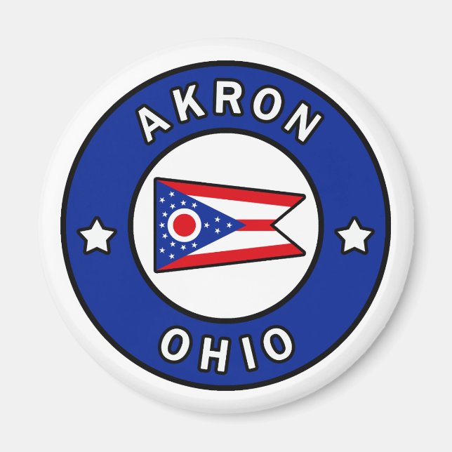 Íman Akron Ohio (Frente)