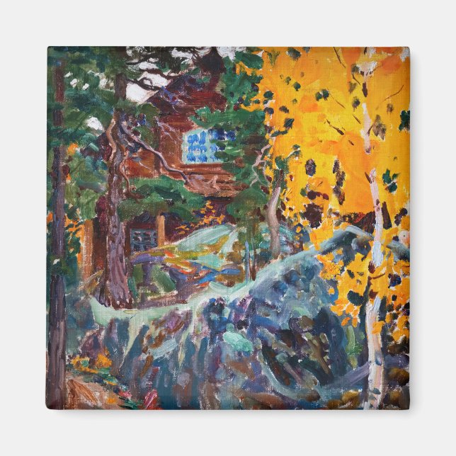 Íman Akseli Gallen-Kallela - Kalela no outono (Frente)