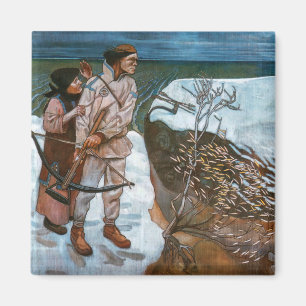 Íman Akseli Gallen-Kallela - Vingança de Joukahainen