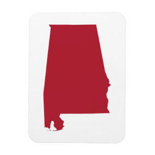 Íman Alabama em Vermelho