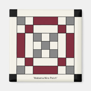 Íman Alabama Nine Patch