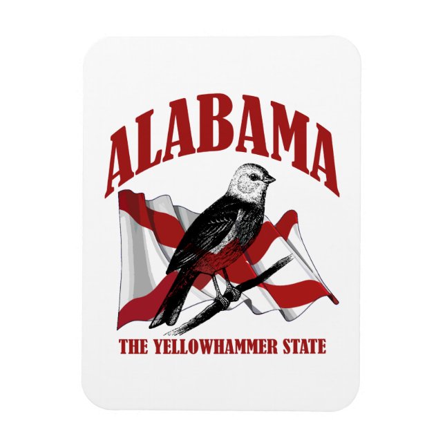 Íman Alabama, Yellowhammer State (Vertical)