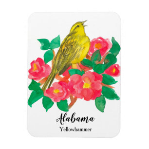 Íman Alabama Yellowhammer State Bird