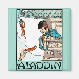 Íman Aladdin Lanterna Mágica Chinesa Vintage 