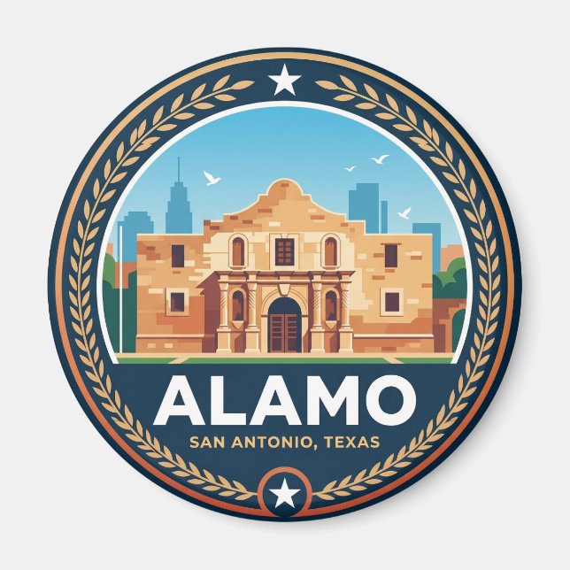 Íman Alamo EUA (Frente)