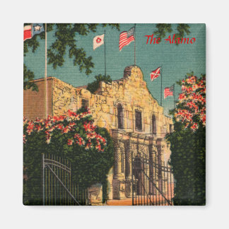 Íman Alamo Vintage Texas Magnet