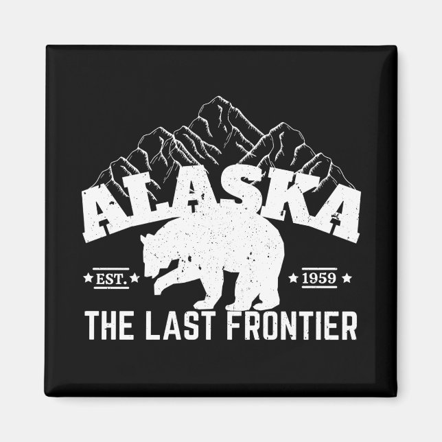 Íman Alasca A Última Fronteira Urso Polar (Frente)